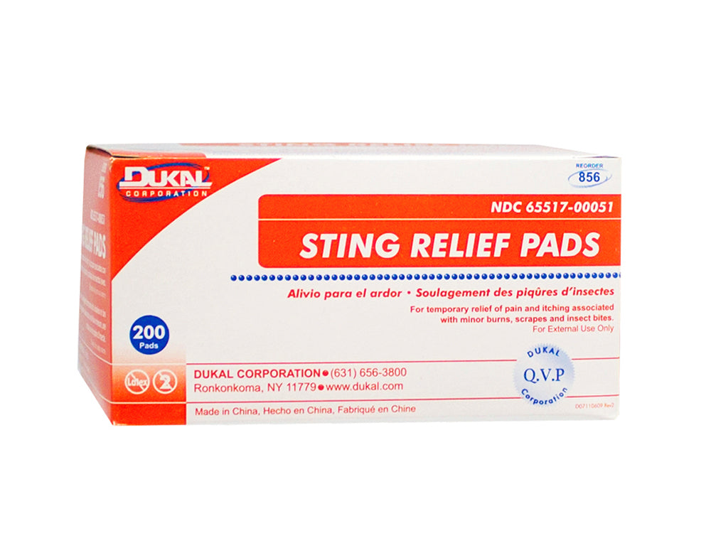 Dukal Sting Relief Pads