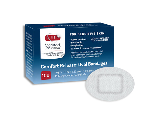Comfort Release® Oval Bandages