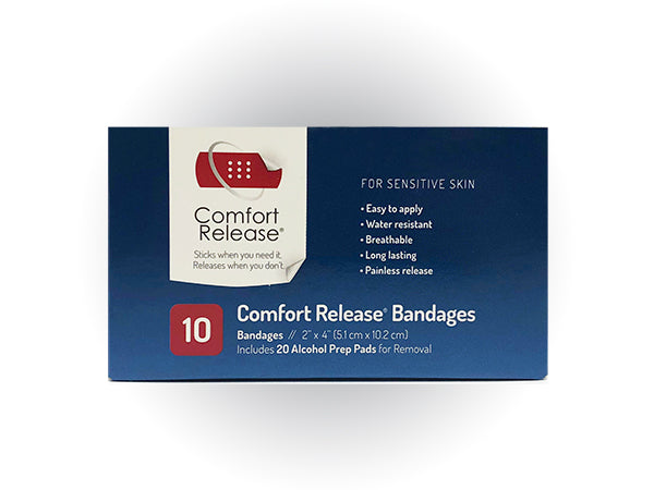 2″ Comfort Release® Bandages (10 ct)