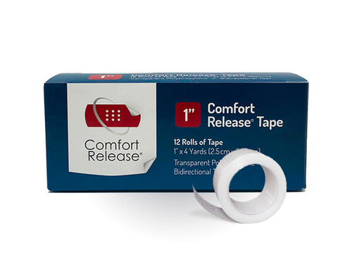 1″ Comfort Release® Transparent Tape