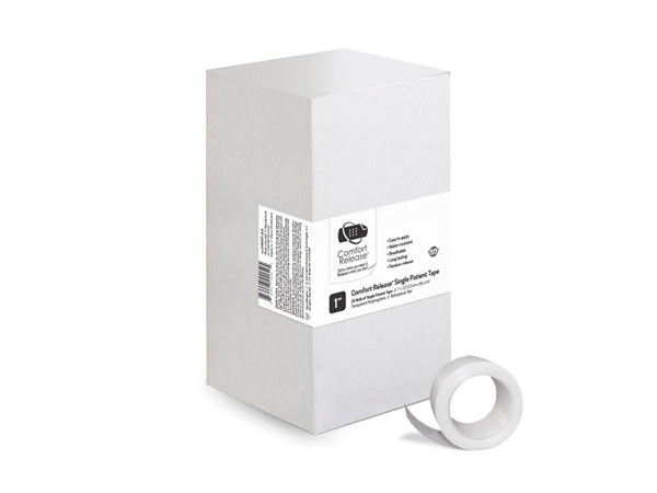 1″ × 3.3′ Comfort Release® Transparent Tape (25 rolls)
