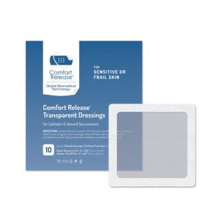 Comfort Release® Adhesive Transparent Dressings (5″ × 5.25″)
